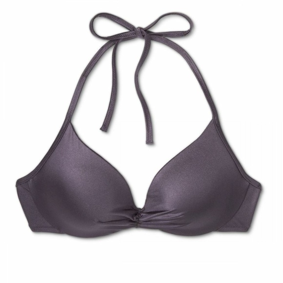 NWT Shade & Shore Dream Lightly Lined Halter Bikini Top [ SZ‎ 34B ] - Picture 2 of 9